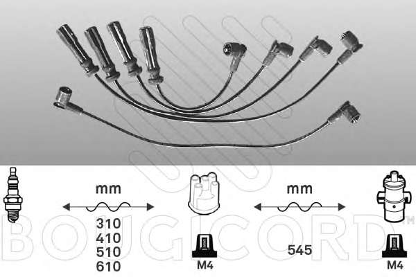 Комплект проводов зажигания