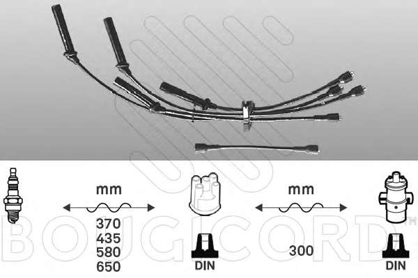 Комплект проводов зажигания