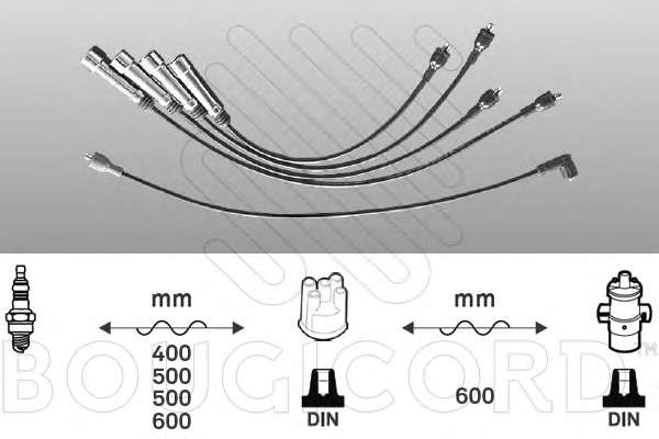 Комплект проводов зажигания
