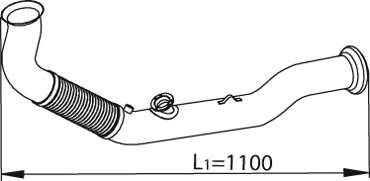 Труба выхлопного газа