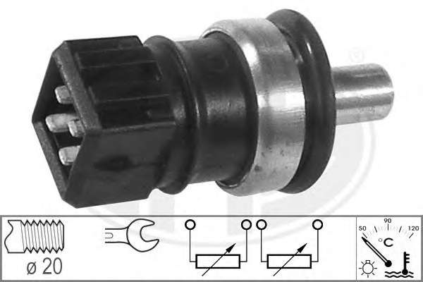 Датчик, температура охлаждающей жидкости