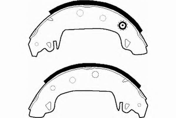 Комплект тормозных колодок