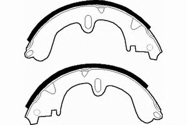 Комплект тормозных колодок