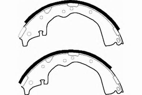 Комплект тормозных колодок