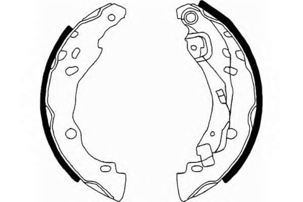 Комплект тормозных колодок