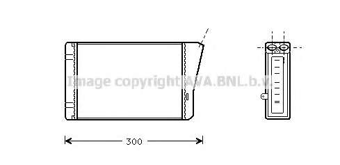 Теплообменник, отопление салона