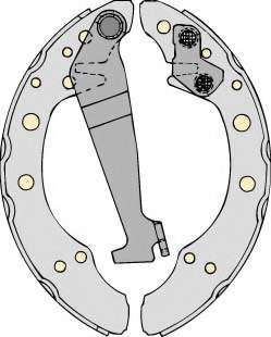 Комплект тормозных колодок