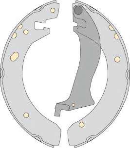 Комплект тормозных колодок