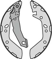 Комплект тормозных колодок