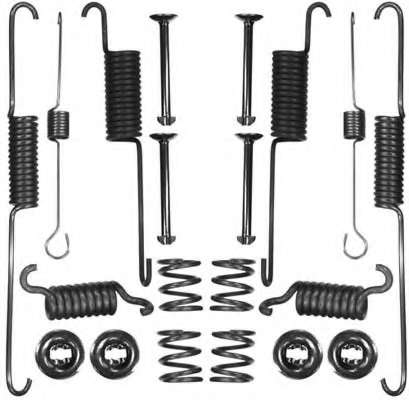 Пружина, тормозная колодка