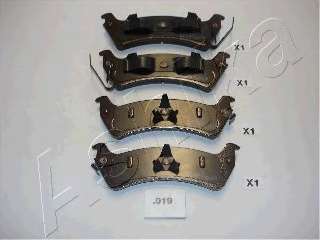 Комплект тормозных колодок, дисковый тормоз