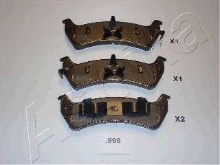 Комплект тормозных колодок, дисковый тормоз