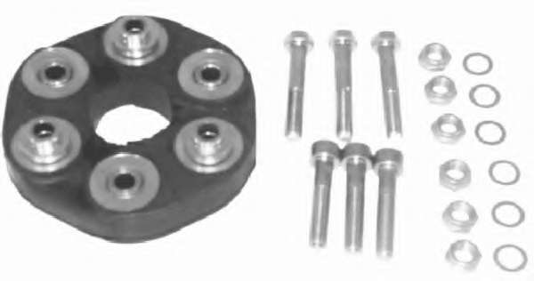 Шарнир, продольный вал