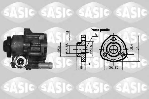 Гидравлический насос, рулевое управление