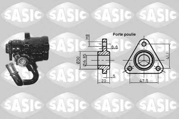 Гидравлический насос, рулевое управление