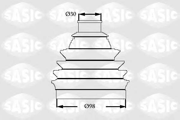 Комплект пылника, приводной вал