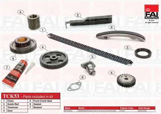 Комплект цели привода распредвала