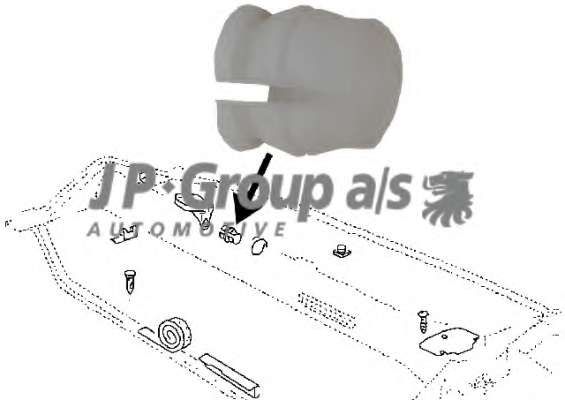 Втулка, шток вилки переключения передач