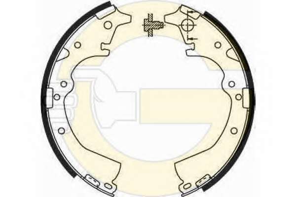 Комплект тормозных колодок