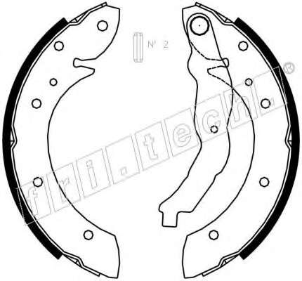 Комплект тормозных колодок