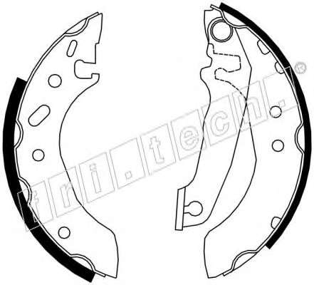 Комплект тормозных колодок