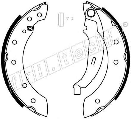 Комплект тормозных колодок