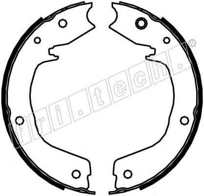 Комплект тормозных колодок, стояночная тормозная система