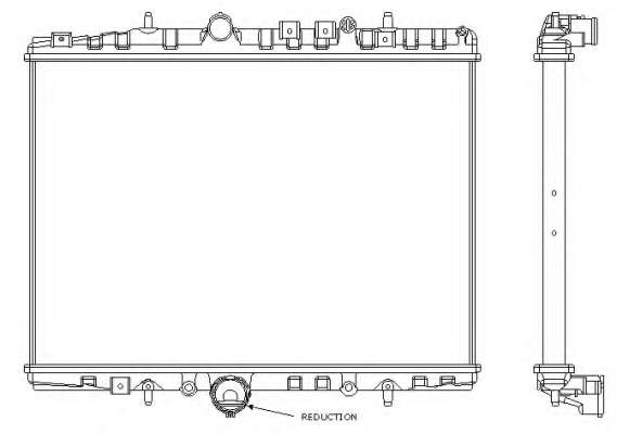 Радиатор, охлаждение двигателя