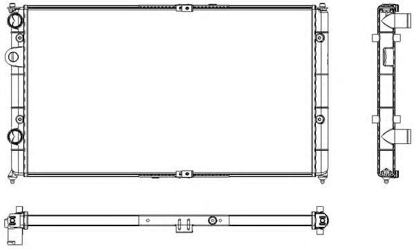 Радиатор, охлаждение двигателя
