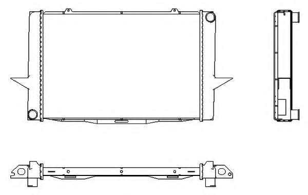 Радиатор, охлаждение двигателя