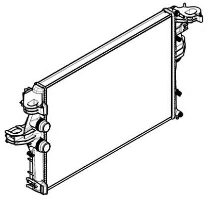 Радиатор, охлаждение двигателя