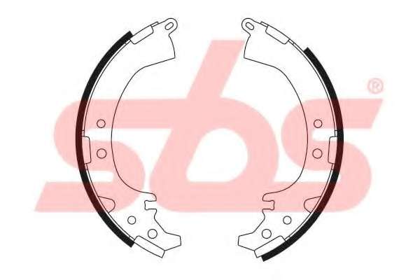 Комплект тормозных колодок