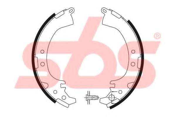 Комплект тормозных колодок