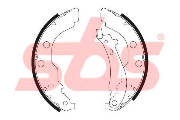 Комплект тормозных колодок