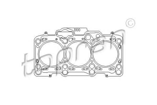 Прокладка, головка цилиндра