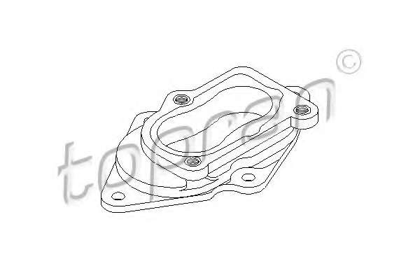 Фланец, карбюратор