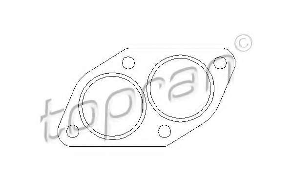 Прокладка, труба выхлопного газа