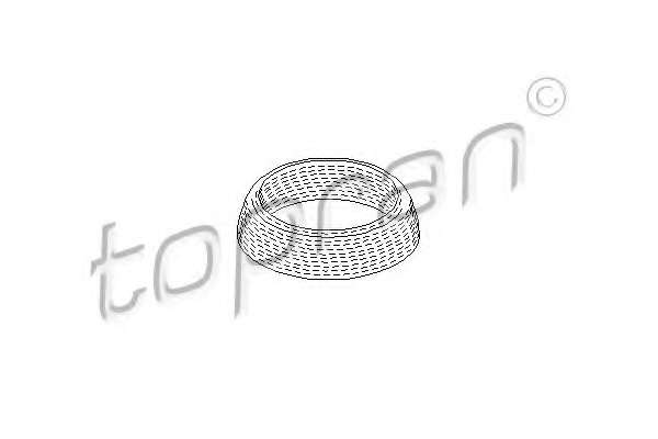 Прокладка, труба выхлопного газа