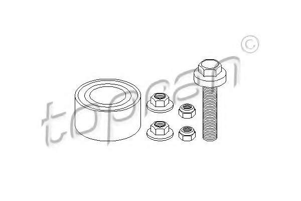 Комплект подшипника ступицы колеса