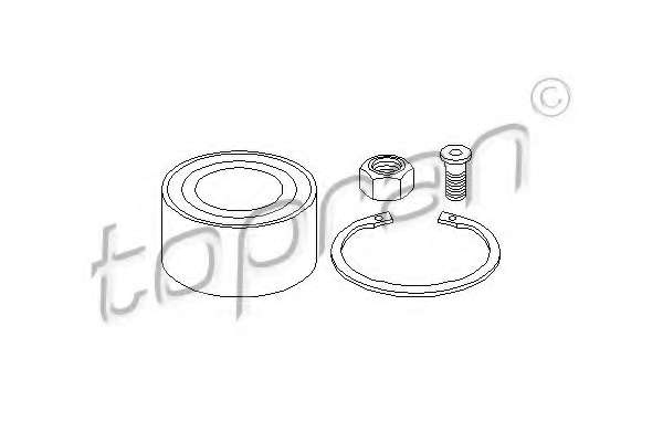 Комплект подшипника ступицы колеса