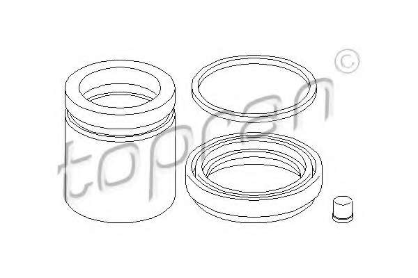 Ремкомплект, тормозной суппорт