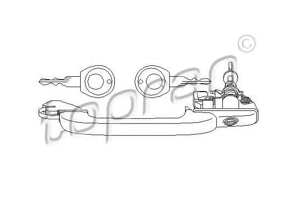 Ручка двери