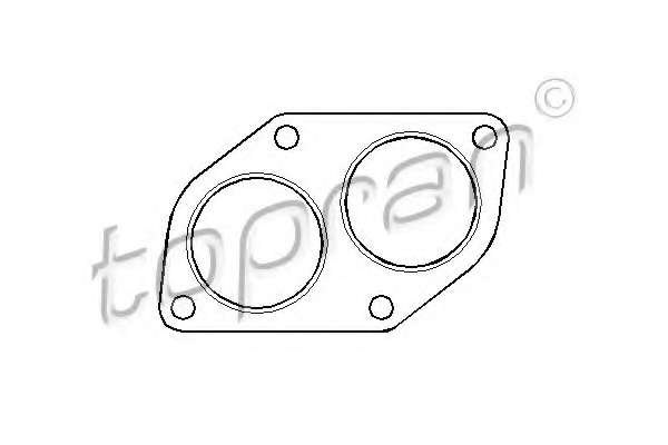 Прокладка, труба выхлопного газа