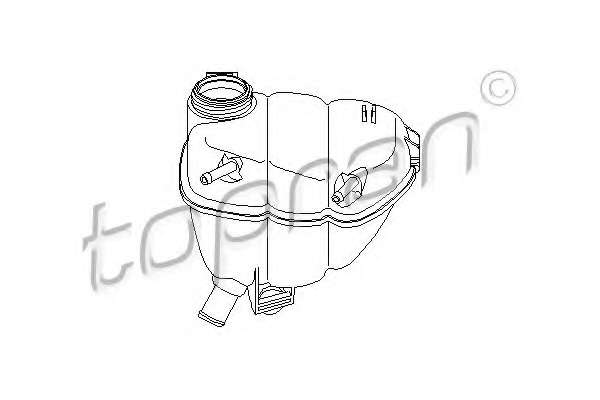 Компенсационный бак, охлаждающая жидкость