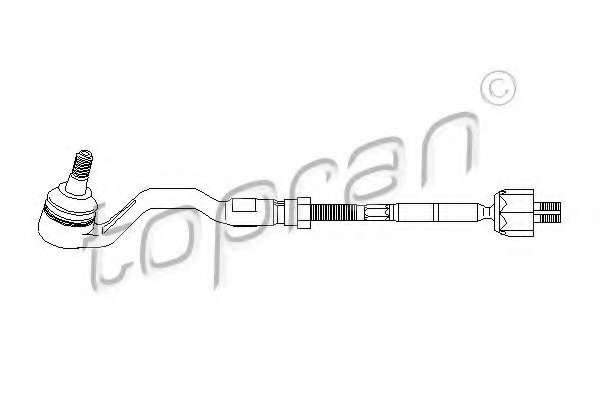 Поперечная рулевая тяга