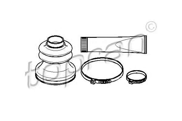 Комплект пылника, приводной вал