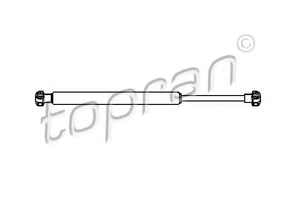 Газовая пружина, крышка багажник