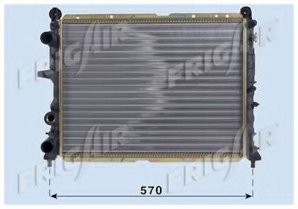 Радиатор, охлаждение двигателя