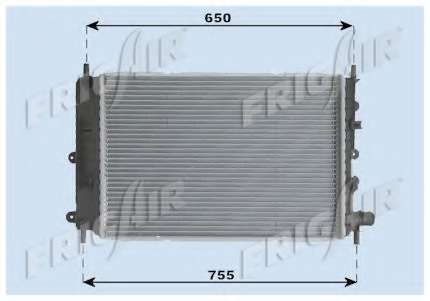 Радиатор, охлаждение двигателя