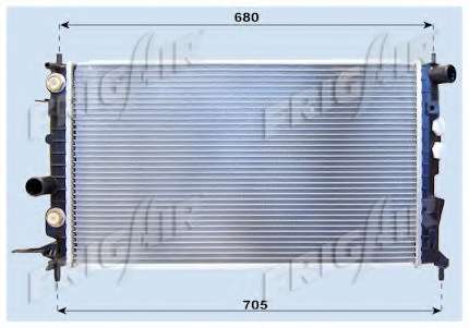 Радиатор, охлаждение двигателя